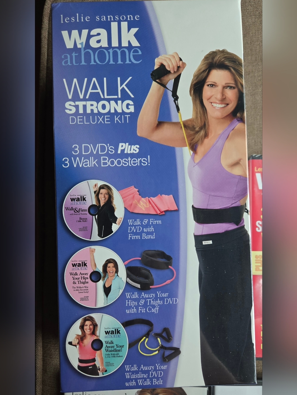 Walk Strong Deluxe Kit - Purple Home Fitness Set